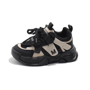 Низкие детские кроссовки для повседневной жизни SHIBU, черный