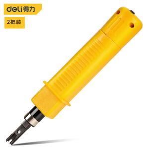 Deli Deli 2-компонентные электромонтажные ножи, универсальный зажимной нож, модуль патч-панели, клещи для проводов DL381005