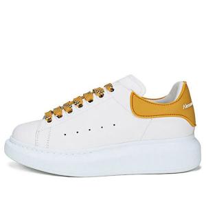 Кроссовки oversized sneaker 'white mustard' Alexander Mcqueen, белый