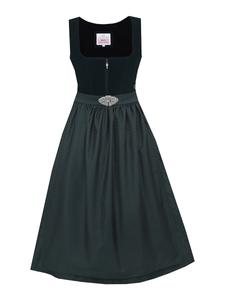 Широкая юбка в сборку MARJO Grafling, темно-зеленый