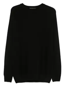 Свитер с круглым вырезом Low Brand, черный