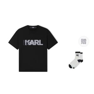 Футболка мужская черная KARL LAGERFELD / Karl Lagerfeld Jeans
