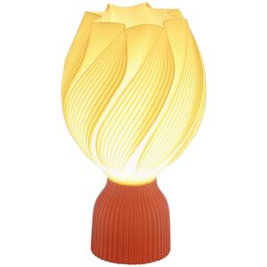 Настольная лампа HOMCOM белый, 16,5/16,5/28 см