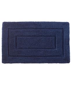 Фирменный коврик для ванной из 100% хлопка, 24 x 40 дюймов. Cassadecor, Navy