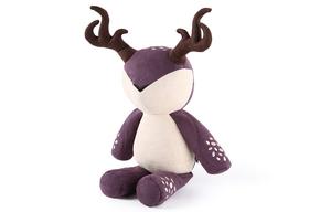 Плюшевая игрушка олененок с арахисом, олененок со сливой My Only Friend, фиолетовый