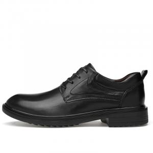 Bull Thunder Мужские черные классические туфли с гладкой отделкой, цвет Black Smooth Finish