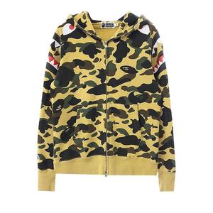 Худи BAPE 1st Camo Shark Shoulder Hoodie, Multicolor