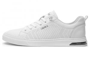 Кеды мужские, обувь для скейтбординга низкая белый Crown