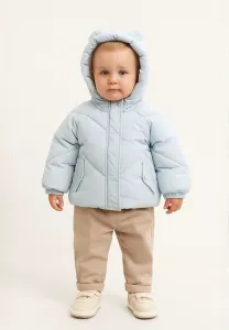 Зимняя куртка с капюшоном и декоративными ушками Minoti, Light Blue
