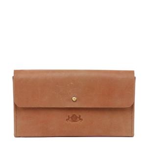 Кошелек SID & VAIN Leder Leder Geldbeutel Damen ELSA, бежевый