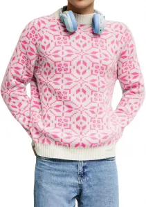 Мужской свитер Nordic Snowflake с воротником-стойкой для зимы и праздников ChiaoLezhee