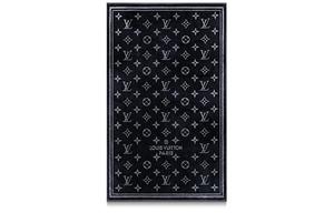 Пляжное полотенце Monogram Eclipse LOUIS VUITTON, черный