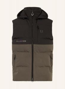 Стеганый жилет royal flash с утеплителем dupont sorona Wellensteyn, черный