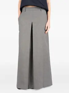 Макси-юбка Victoria с разрезом спереди Societe Anonyme, серый