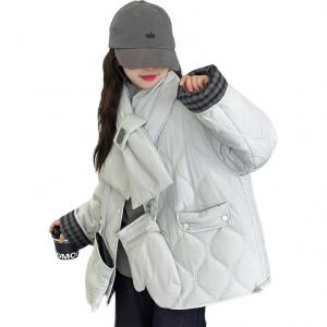 Детская одежда для активного отдыха PROTECTCAMEL, scarf coat синий+glove