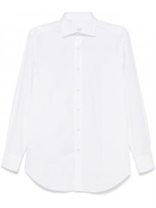 Brioni рубашка на пуговицах, белый