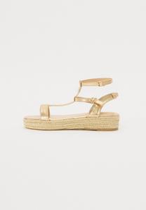 Эспадрильи Ankle cuff sandals Anna Field, золотой