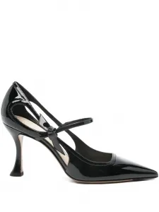 Туфли-лодочки Luita с заостренным мысом и каблуком 85 мм Alexandre Birman, черный