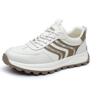 Низкие повседневные туфли мужские SENJIALUO, White Gray