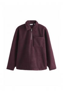 Джемпер Next REGULAR FIT QUARTER ZIP, Purple