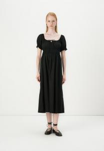 Повседневное платье VIVILLAS MIDI SMOCK DRESS VILA, черный
