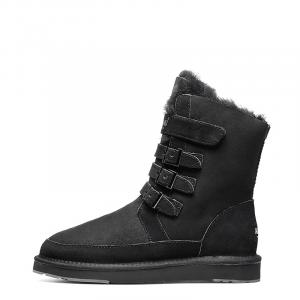 AU&MU Унисекс термоноски для снегоходных ботинок черные, цвет Black