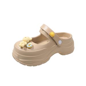 Детские шлепанцы для улицы NEZHACHAOHAI, XM-3212-XX Coffee[Soft Comfortable]