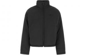 Пуховик мужской черный стираный Balenciaga, черный