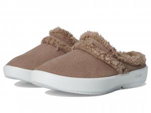 Сабо OOFOS OOcoozie Mule, цвет Chocolate