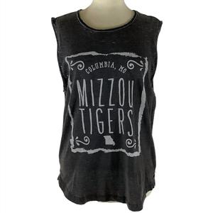 Женская майка University Of Missouri Ruffy в черном цвете Pressbox