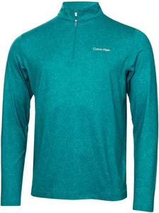 Мужской дышащий термосвитер Calvin Klein Newport с полумолнией, Sea Green