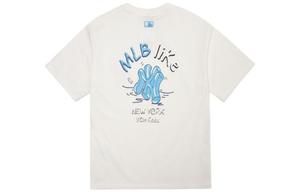 Футболка унисекс MLB, слоновая кость