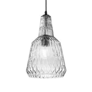 Подвесной светильник Luce Ambiente e Design Galway, цветное стекло/алюминий - 1 светло-серый