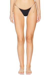 Бикини-плавки Levy Lspace, black & saddle