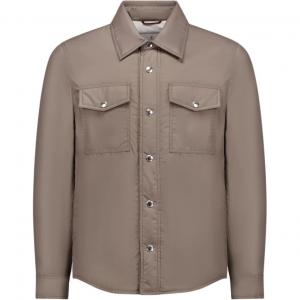 Brunello Cucinelli Куртки и пальто мужские цвета хаки