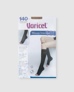 Мини-чулок медицинский для отдыха натурального цвета 140D Varicel