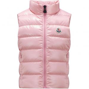 Детский жилет Moncler, розовый