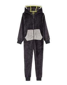 Пижама WE Fashion, Light grey/Dark grey