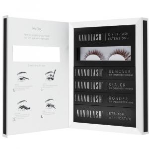 Набор коричневых ресниц CHARM Nanolash - ресницы своими руками, 36 пучков