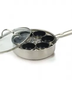 Набор для приготовления яиц пашот Endurance из нержавеющей стали, 6 штук Rsvp International, серый
