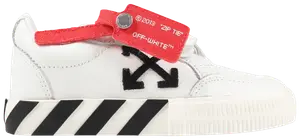Кроссовки Off-White Vulc Sneaker Kids 'White Black', белый