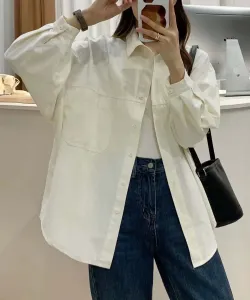 Свободная цветная рубашка с карманом Aimoha - Select -, цвет Light Beige