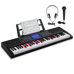 Портативная электронная пианино-клавиатура Glarry GEP-105 с 61 клавишей