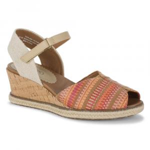 Эспадрильи на танкетке Odetta Baretraps, coral/multi