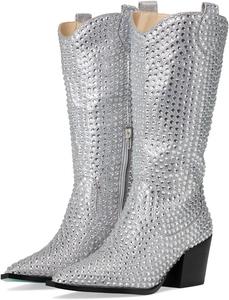 Ботинки Blue by Betsey Johnson Randy, серебряный