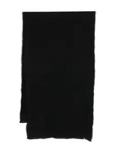 Шарф с бахромой Tagliatore, черный