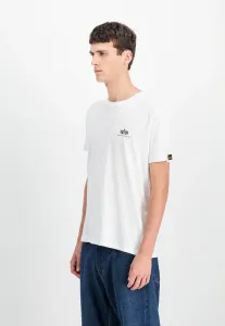 Футболка с принтом на спине Alpha Industries, White