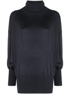 Brunello Cucinelli джемпер с высоким воротником, синий