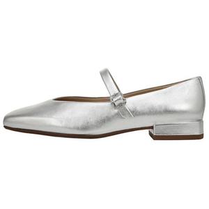 Туфли Мэри Джейн KENNY на массивном каблуке 2,5 см, женские, серебристые SAM EDELMAN, Silver