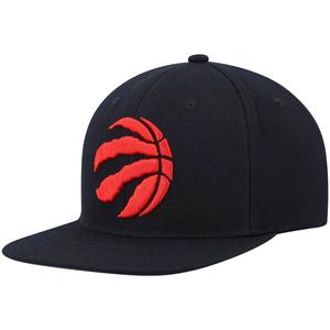 Мужская кепка Mitchell & Ness Black Toronto Raptors Ground 2.0 Snapback